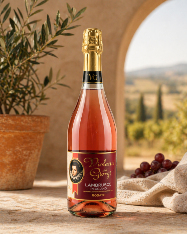 Violetta dei Giorgi Lambrusco Rosado DOC Reggiano - Caja de 6 botellas