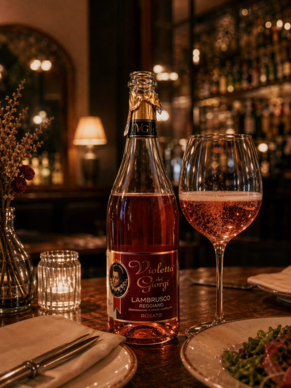 Violetta dei Giorgi Lambrusco Rosado DOC Reggiano - Caja de 6 botellas