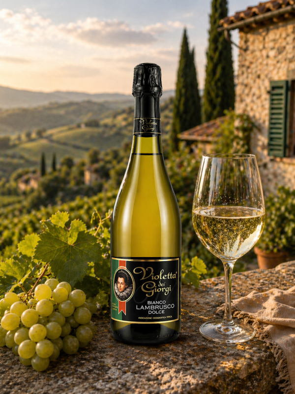 Violetta dei Giorgi Bianco Lambrusco Dolce - Caja de 6 botellas