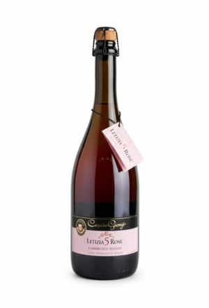 Letizia 5 Rosé Lambrusco DOC Reggiano – Сaja de 6 botellas