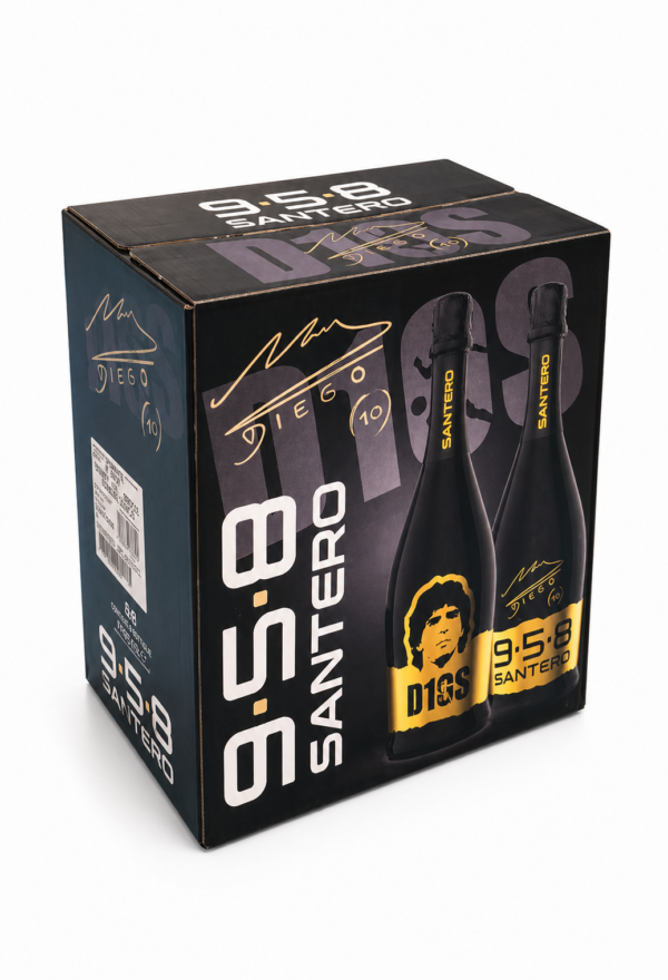 958 Santero Extra Dry D10S - Сaja de 6 botellas