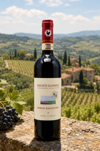 Chianti Classico DOCG Borgo Salcetino - Caja de 6 botellas