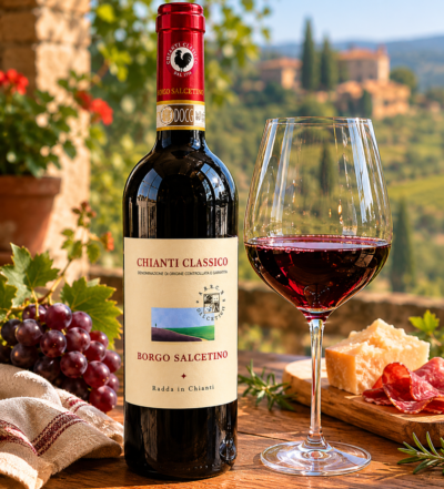 Chianti Classico DOCG Borgo Salcetino - Caja de 6 botellas