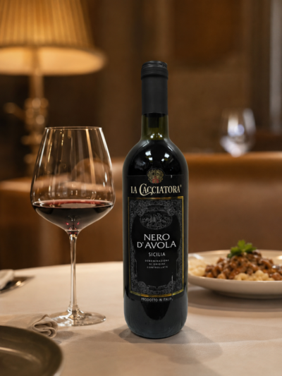 Nero d’Avola Sicilia DOC La Cacciatora - Caja de 6 botellas