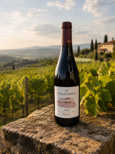 Merlot Friuli DOC Villa Chiopris - Caja de 6 botellas