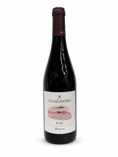 Merlot Friuli DOC Villa Chiopris - Caja de 6 botellas