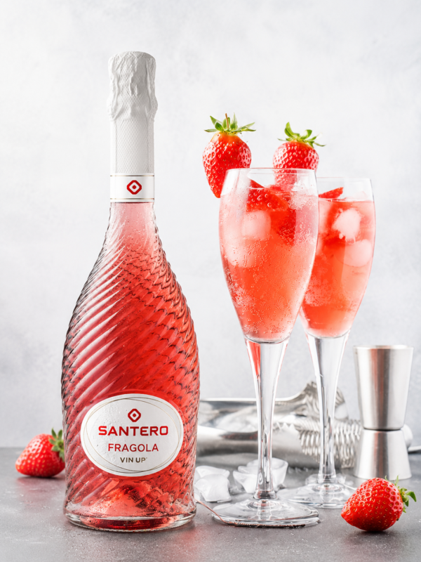 SANTERO Fragola Vin Up – Caja de 6 botellas